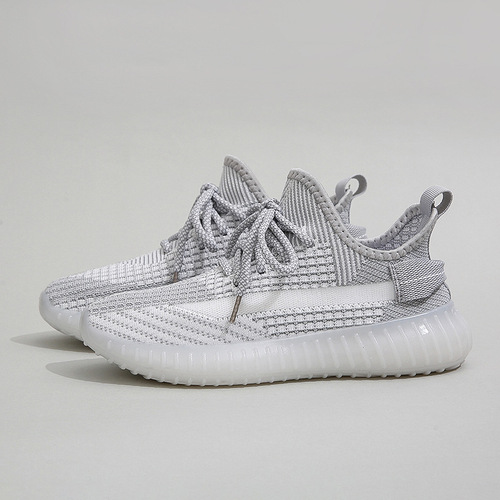 2024 New Spring Flying Mesh Shoes Coconut Women's Shoes Summer Breathable Casual Shoes Sports Shoes Versatile Dad Trendy Shoes