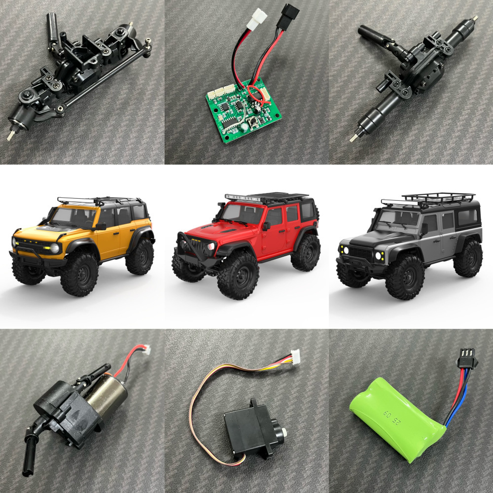 Huangbo R1001-1016 1:16 RC ofroader üçün ehtiyat hissələr