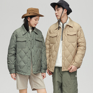 Couple Style down Jacket Women's High-End Winter Women's Short K-Style 90 Duck down Jacket for Men and Women Hd