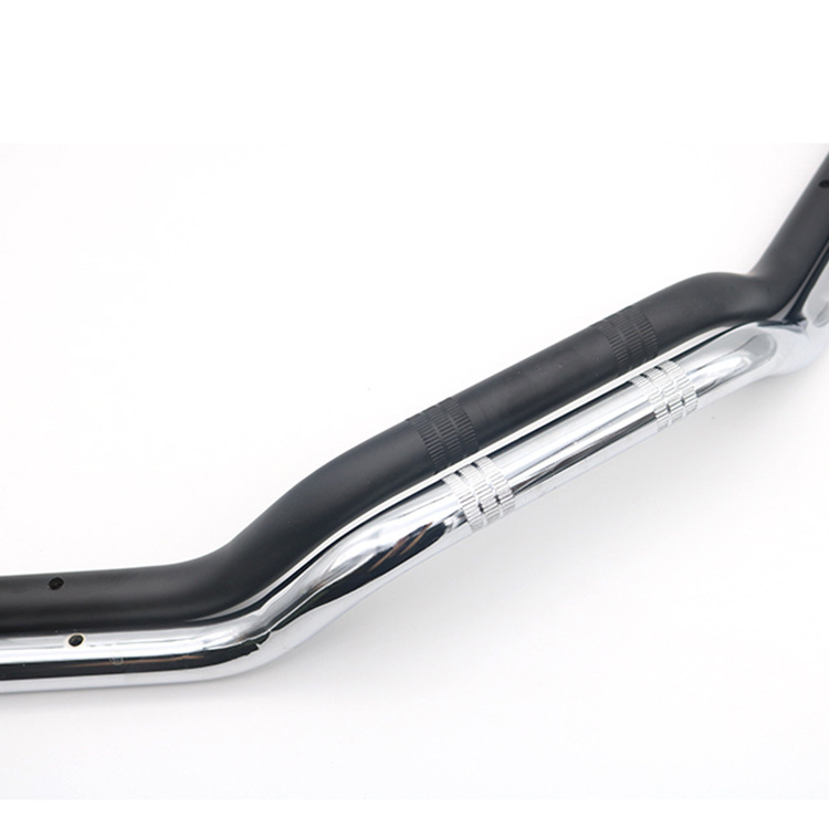 Universal Motorcycle Modified 22Mm/25Mm Diameter Handlebar Retro Handlebar Cg125 Ranger Handlebar Curved Handlebar