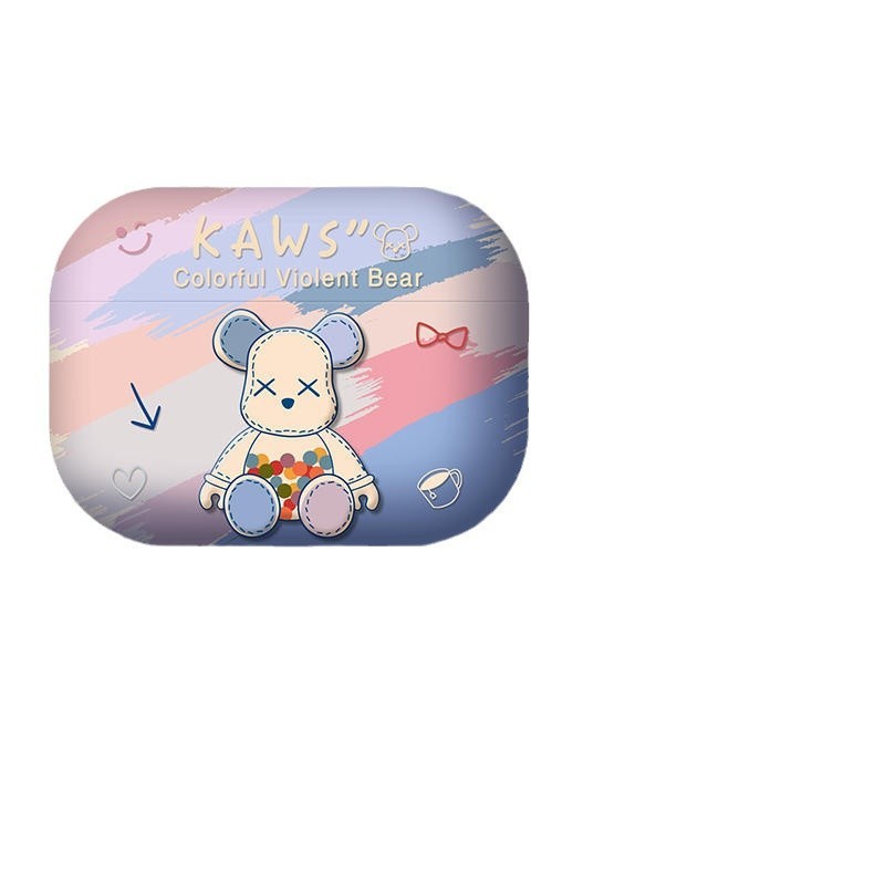 创意卡通图案适用airpods4保护套苹果pro2代无线蓝牙耳机套磨砂壳|undefined