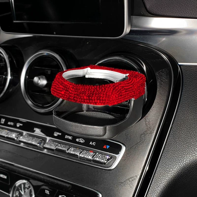 Car cup holder/beverage holder Cup Holder Car Beverage Bottle - red-diamond