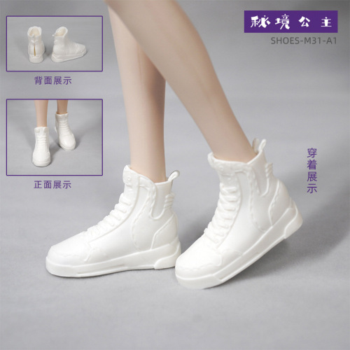 Boy's shoes doll shoes Yuge Prince Ken doll boyfriend leather shoes casual shoes sneakers variety 4cm long