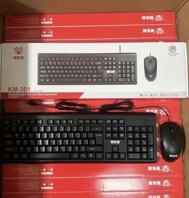 力マグネシウムT15有線キーボードマウスセットUSBノートパソコンデスクトップオフィス家庭用ゲームキーボードマウス|undefined