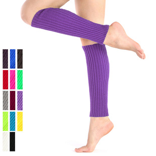Factory wholesale fluorescent color wool foot set knitted foot set piled socks boot set foot set