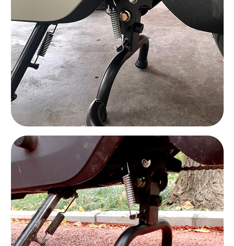 Pedal Electric Vehicle Mid-Support Suitable for No.9 Electric Vehicle Fz110/F2Z Bilateral Large Foot Support Modification Universal