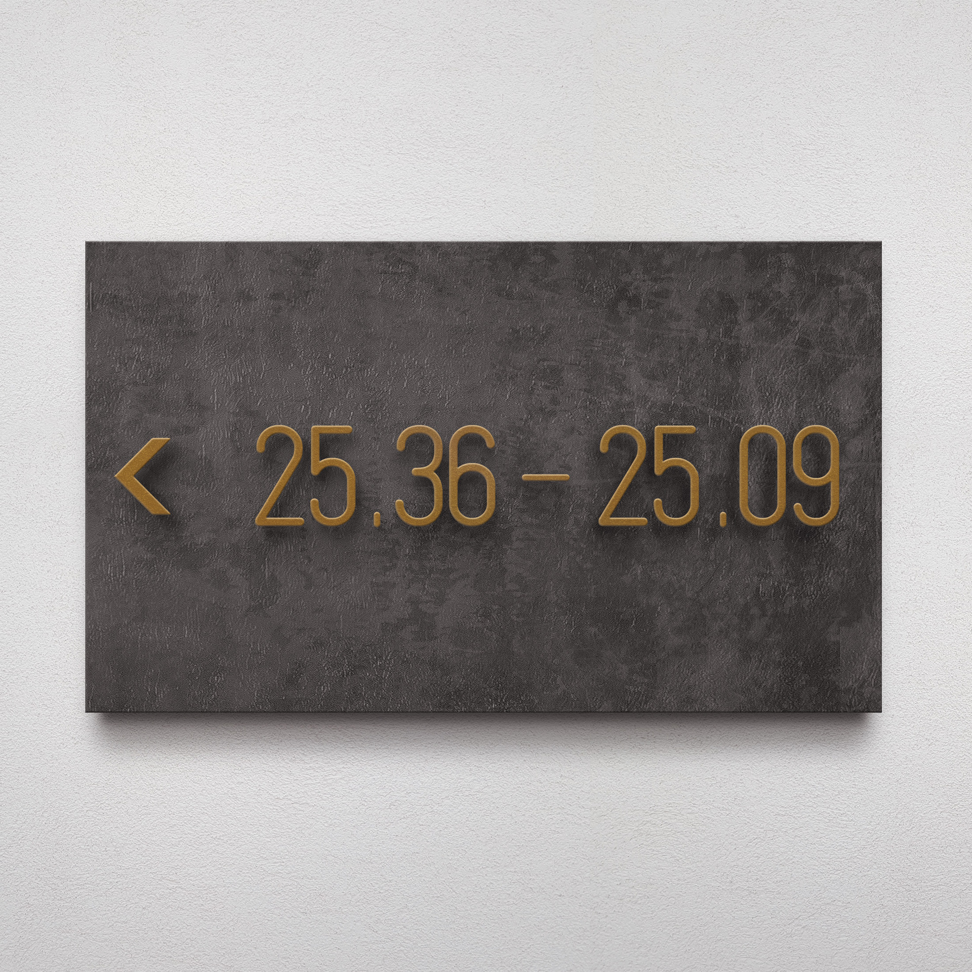 高档3D立体亚克力数字门牌号码水晶字英文字母创意酒店宾馆公寓房