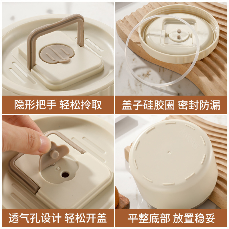 ステンレス製弁当箱 電子レンジ対応 サラリーマン向け弁当箱 多機能弁当箱 通勤用弁当箱 跨境配送専用|undefined