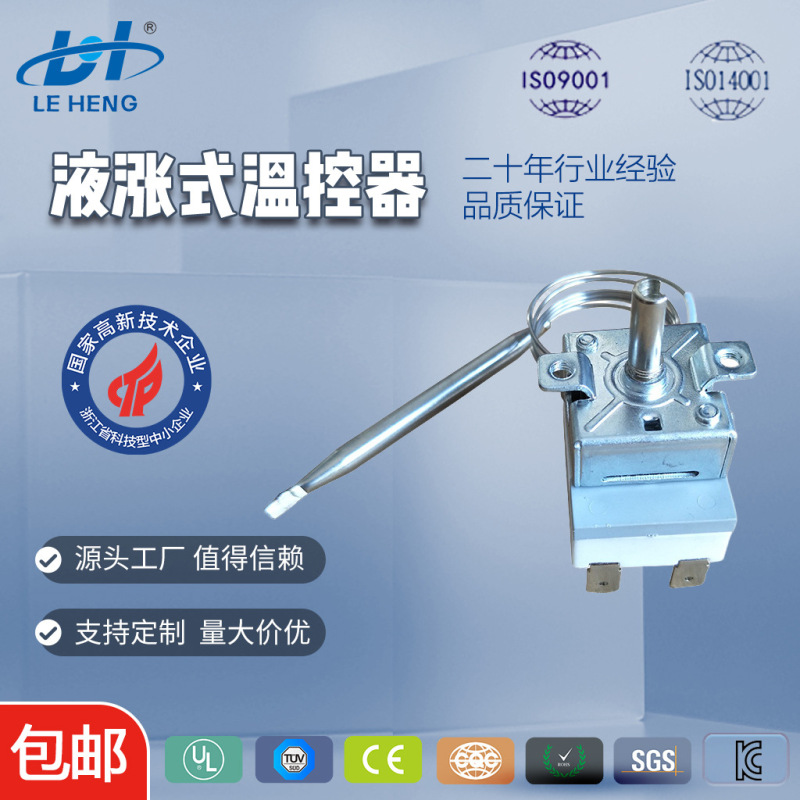 Adjustable automatic reset 3 kW oven WHD-F Leheng thermostat 300 degree oven mechanical thermostat Adjustable automatic reset 3 kW oven WHD-F Leheng thermostat 300 degree oven mechanical thermostat