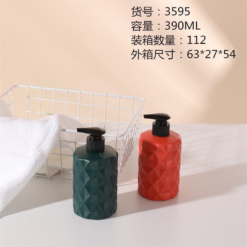 Botellas dispensadoras con bomba, para jabón y gel, 350–500 ml