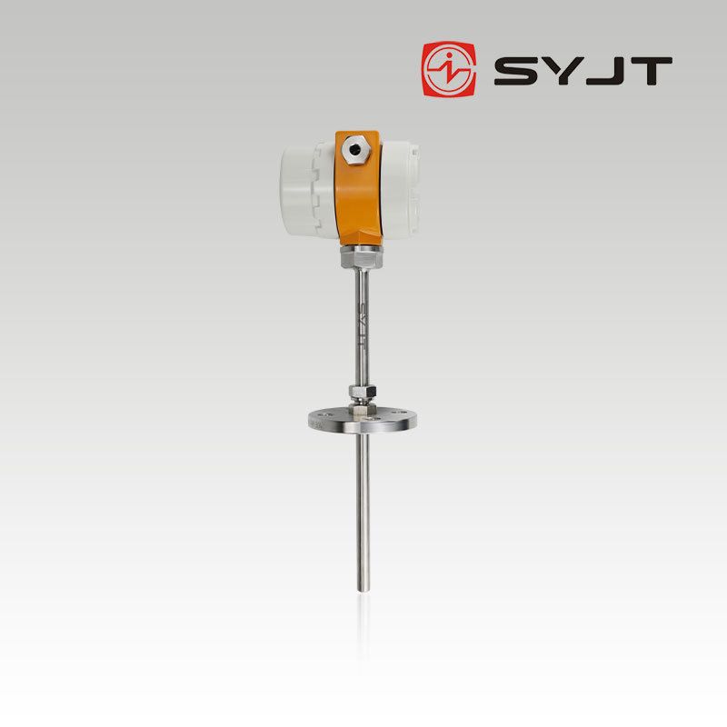 上仪防爆插入式温度传感器带显示一体化温度变送器4-20mA