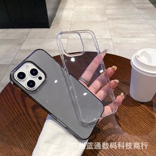 Glitter Pc Hard Case Suitable for iPhone 16 Mobile Phone Case Apple 12/14/13/17Promax Protective Case