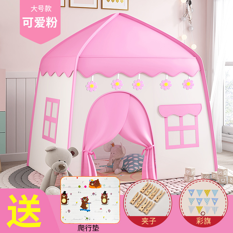 Tienda interior para niños, casa de muñecas, niño, castillo pequeño, niña, habitación de princesa, casa de juegos para dormir, cama, hogar
