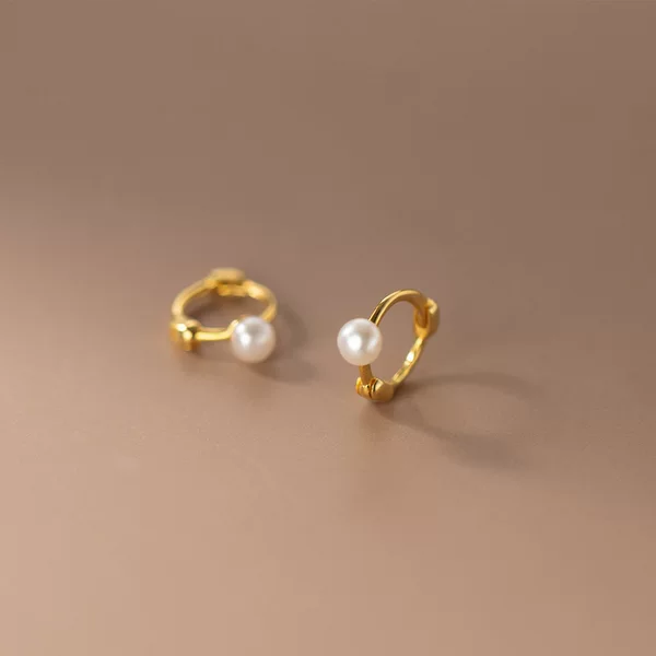Earrings for women, high-end, minimalist, niche design, ear bone studs, pendant earrings, hoop earrings, versatile everyday earrings, all copper