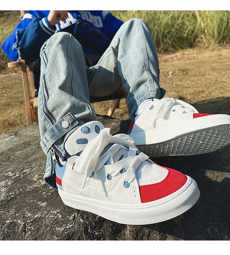 Uomo Donna Scarpe da lavoro Scarpe da corsa Sneakers Mesh Canvas Comode scarpe da ginnastica con supporto per l'arco plantare_voghion.com