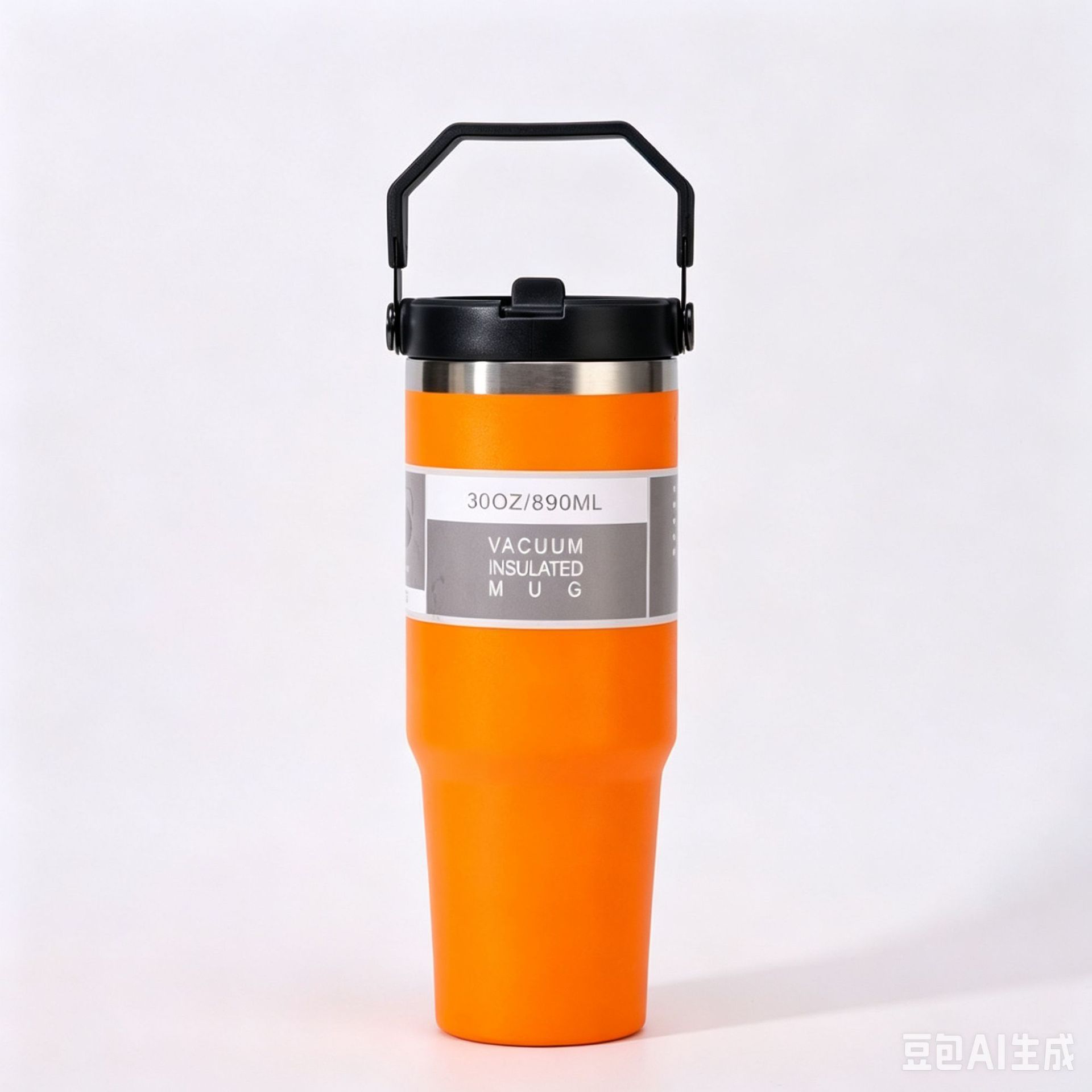 Nuevo portátil portátil 20oz 30oz taza de hielo de alta capacidad de doble capa de acero inoxidable vacío taza calibrada