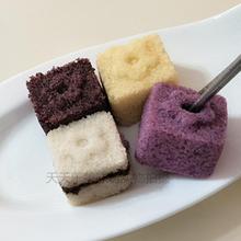淮扬米糕200g黑米玉米紫薯红糖糕4种口味速冻食品早餐糯米糕点心