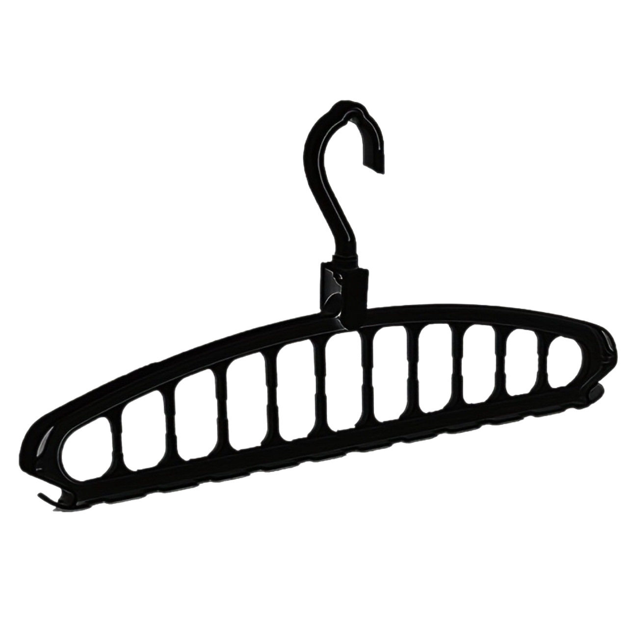 11 agujeros multifuncionales rotativos percha de ropa sin huellas dormitorio armario de almacenamiento de artefactos mágicos