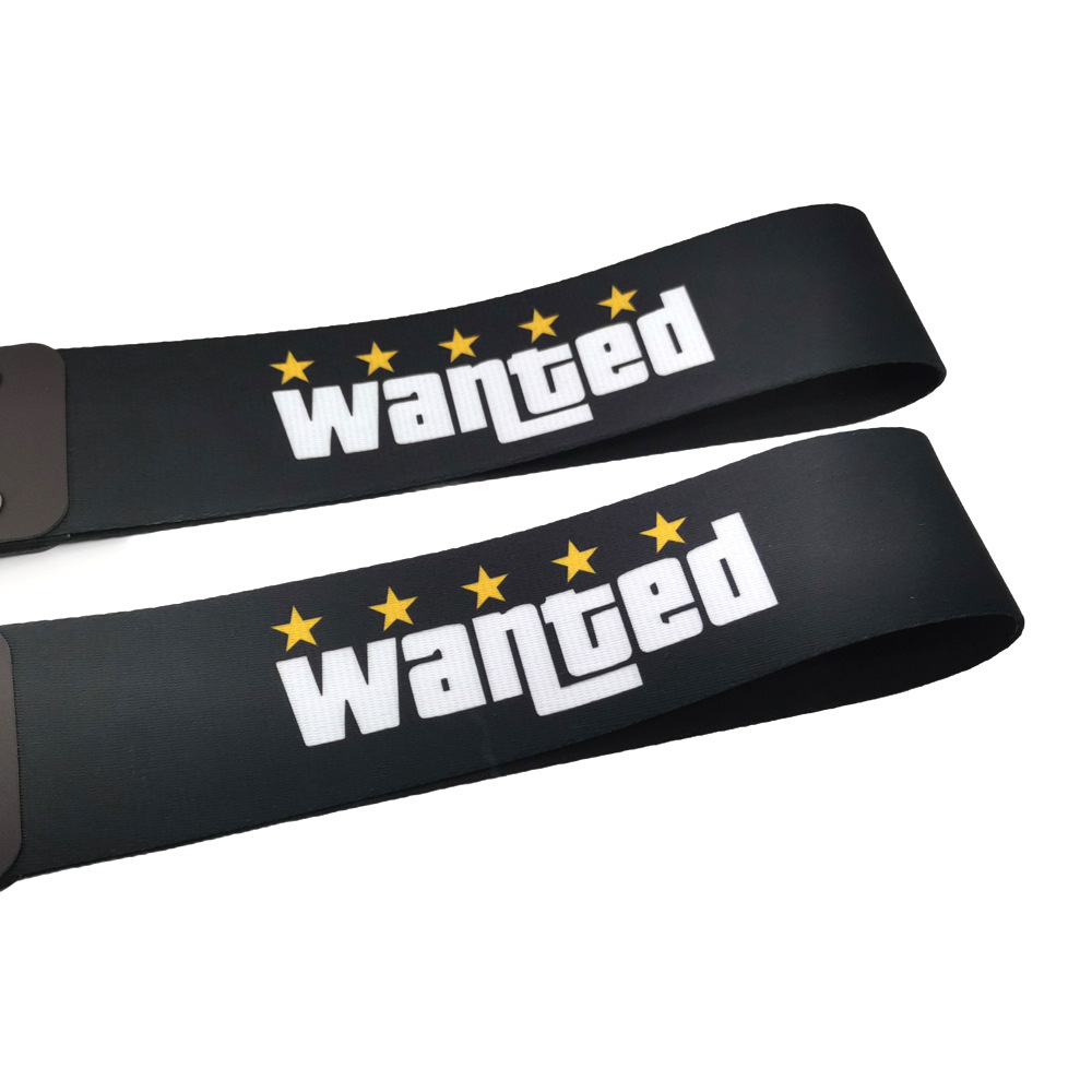 Car Modification Jdm Trailer with Triangle Buckle Insurance Front Bumper Lip Decoration Traction Rope Tail Throat Personalized Decorative Streamer