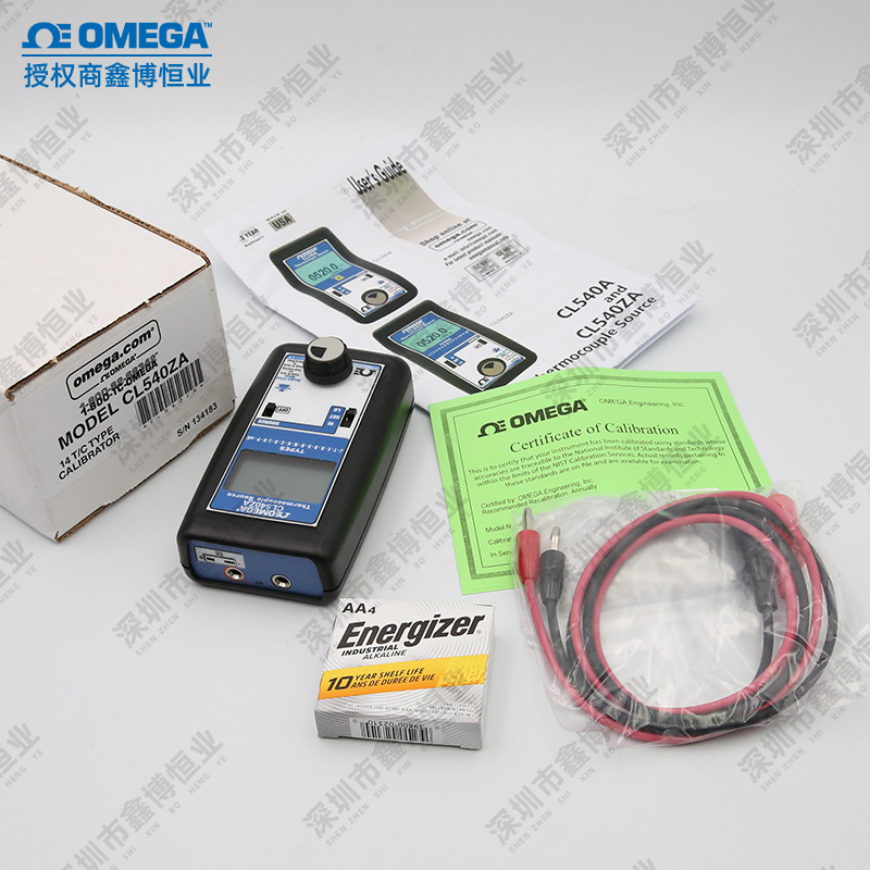 CL540ZA CL-300-CABLE-J-2/10热电偶模拟器奥米佳温度表校验仪