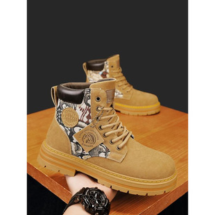 G 35641 Thick Sole High Top Boots ��׸ߎ��R��ѥ�ӿ羳��