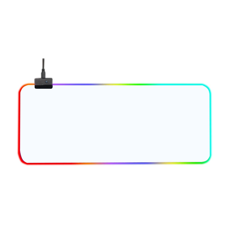 Большой RGB коврик для мыши и стола, 350×250×3 мм или 800×300×4 мм, противоскользящее резиновое основание