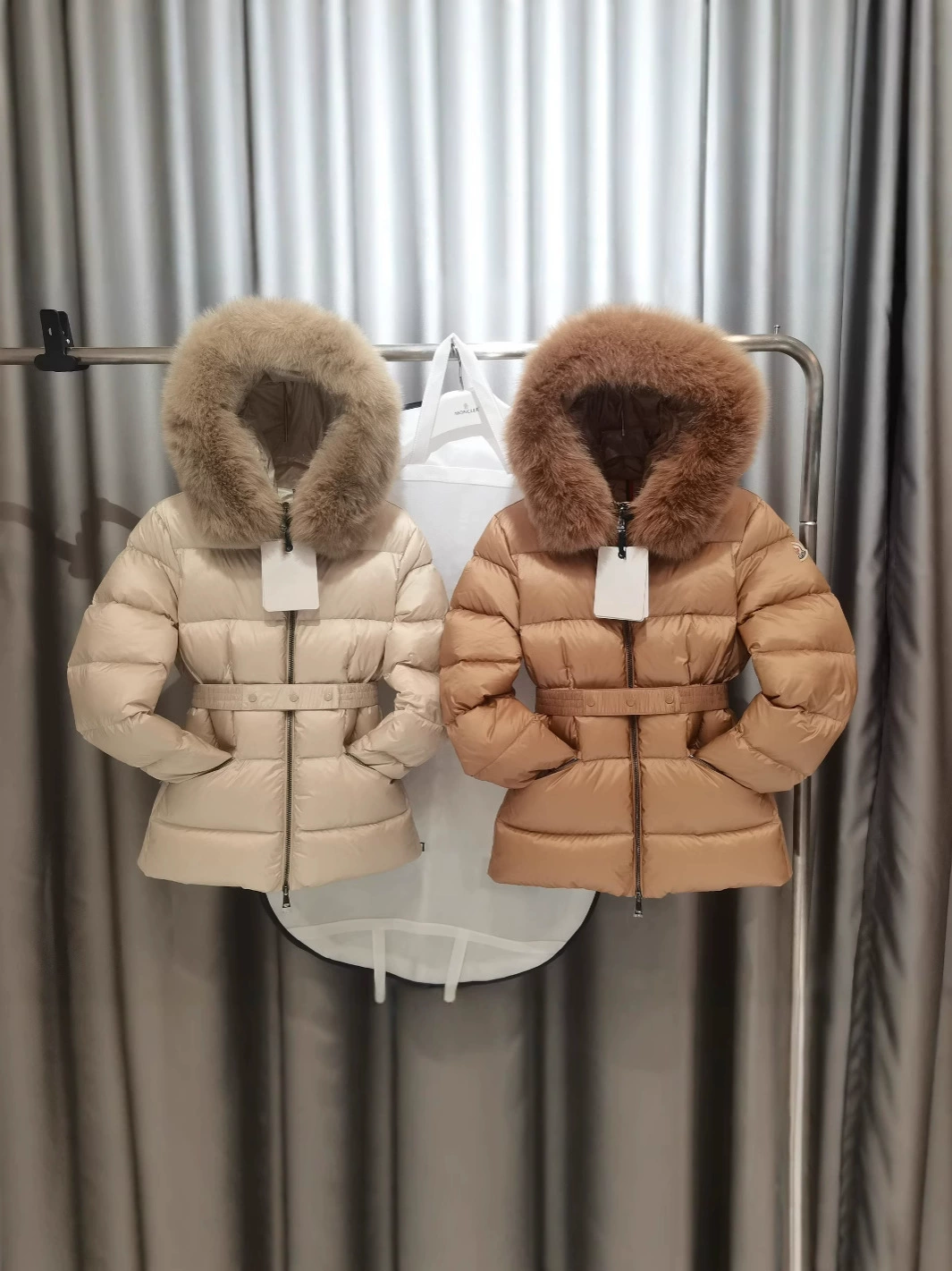 Демисезонный короткий худи, стёганая куртка