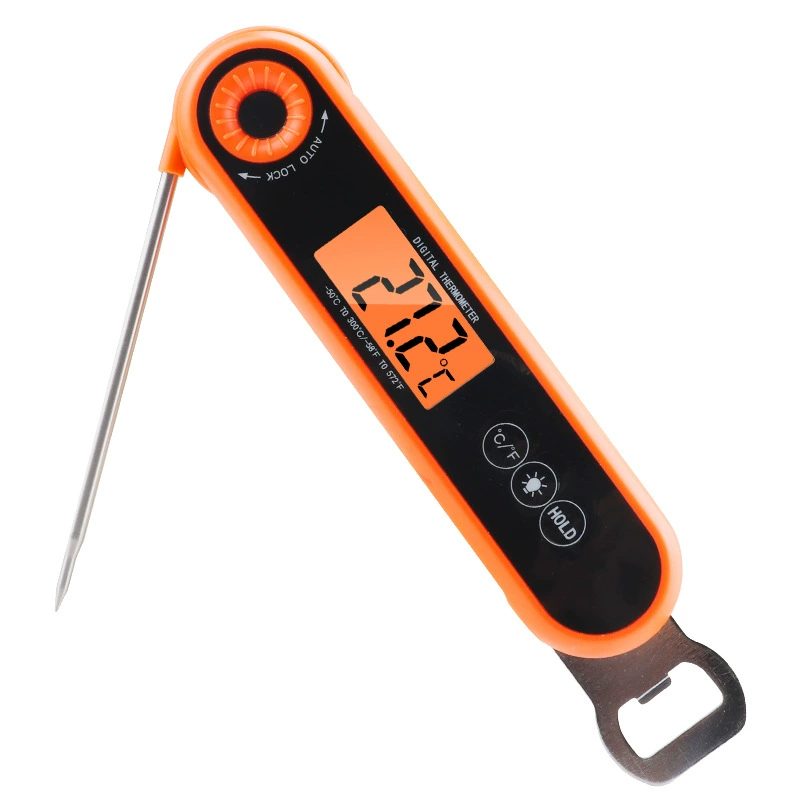 Фабричный прямой складной термометр для барбекю бытовой водонепроницаемый термометр кухонный пищевой термометр для мяса