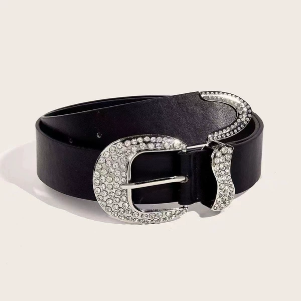 High quality denim belt