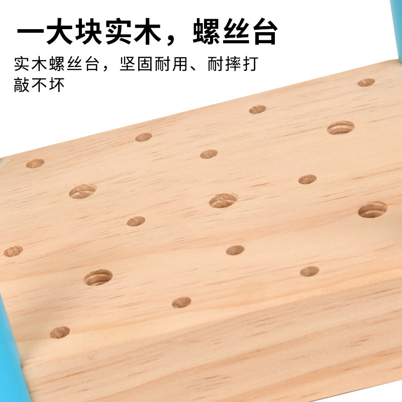 Montessori ayudas didácticas, golpe de madera, martillo, tornillo, entrenamiento de coordinación ojo-mano del bebé, educación temprana, 1-3 años, 6 juguetes educativos