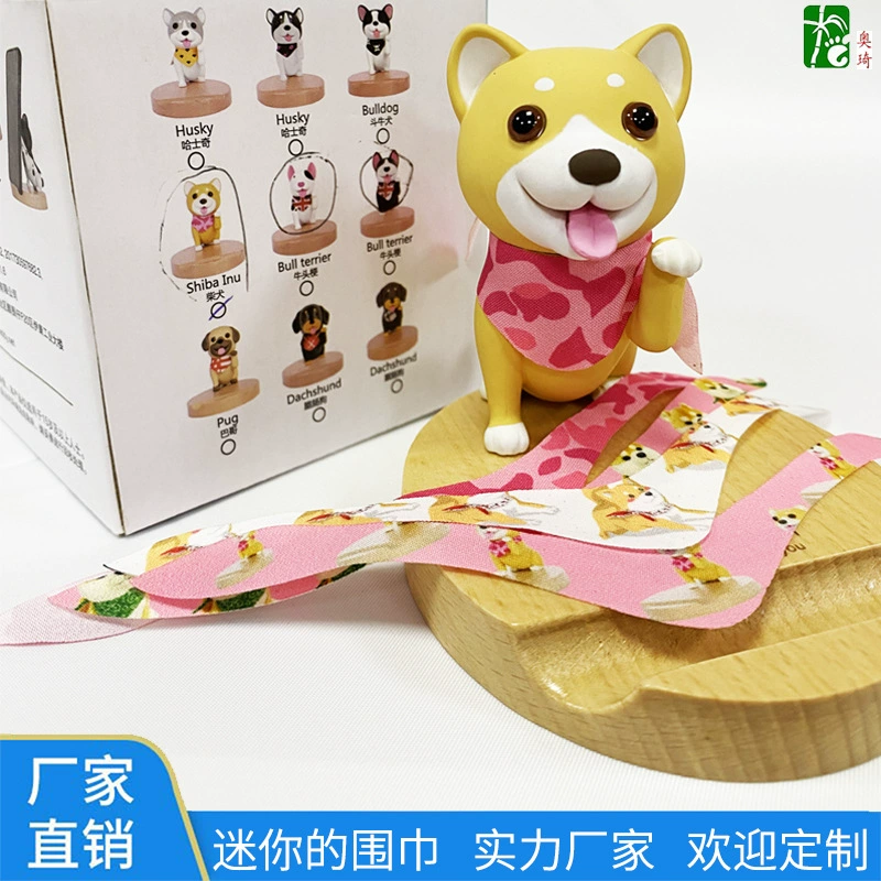 Фабрика изготовленная на заказ игрушка любимчика мини полотенце треугольника кошка и собака мини шарф мода Классический Праздник кошка и собака нагрудник