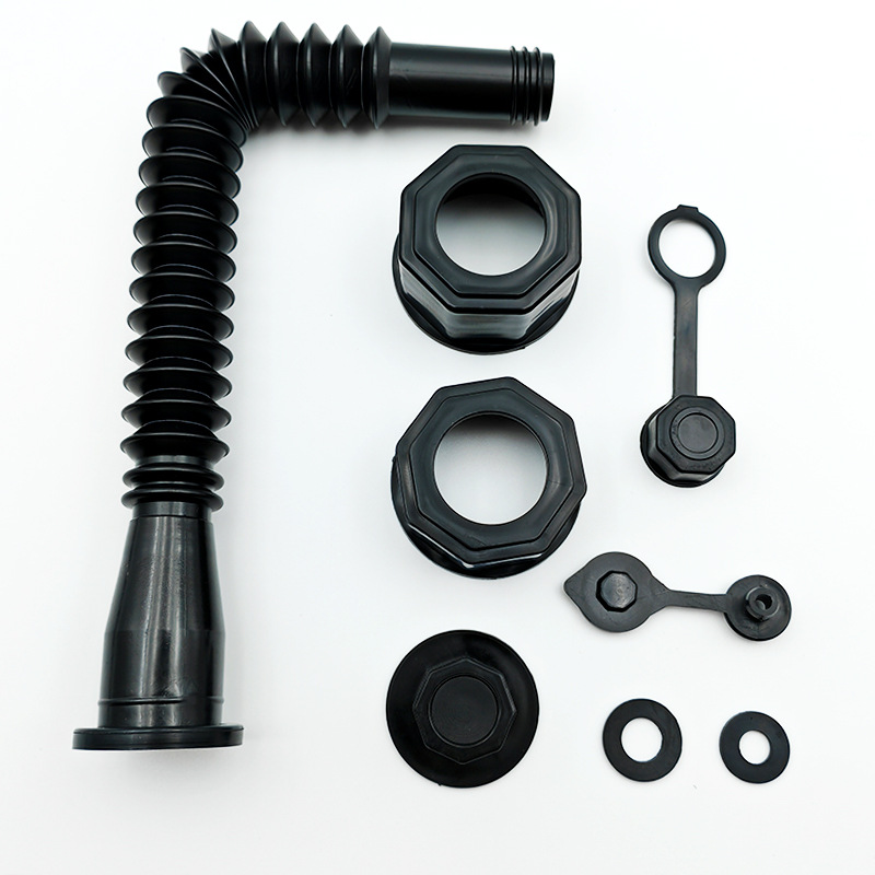 Gallon barrel filling pipe hexagon nut non-slip nut car self-service filling pipe plastic plug exhaust tail plug oil