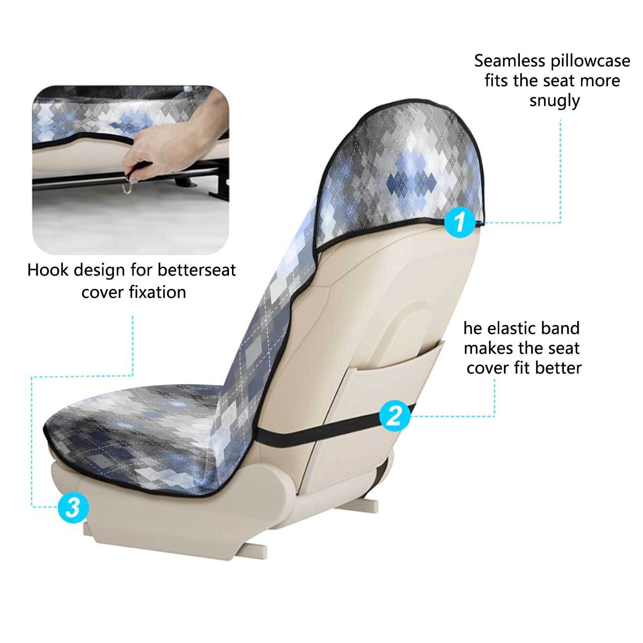 Car seat towel cover for front seats, suitable for gym and exercise, universal for all seasons, car use 171