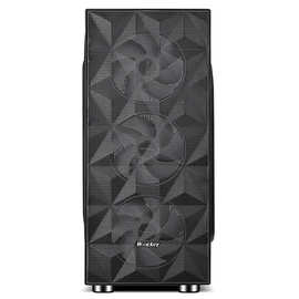 航嘉GS400H商用办公游戏台式电脑主机箱下置电源ATX主板支持水冷