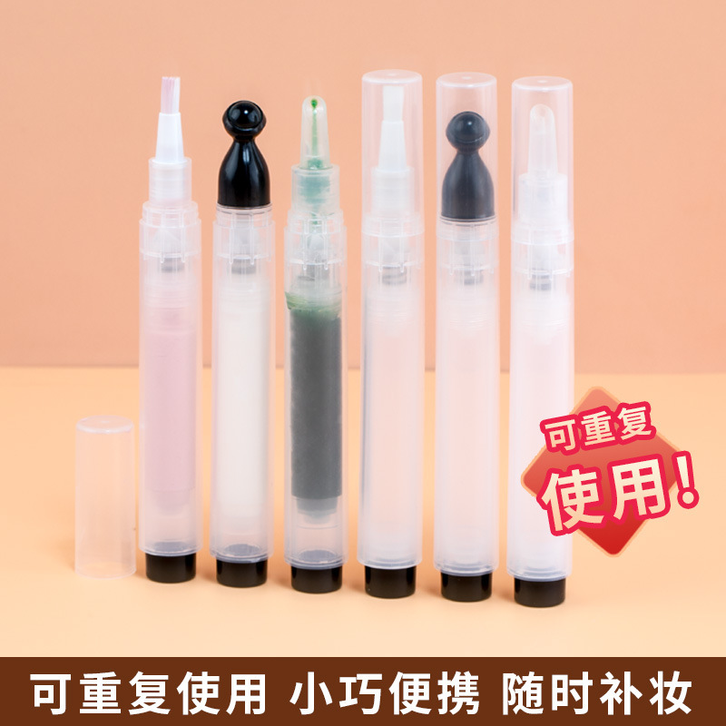 Press vacuum bottle sub-packaging pen foundation liquid grass cream calamine cosmetic essence bottle travel portable Press vacuum bottle sub-packaging pen foundation liquid grass cream calamine cosmetic essence bottle travel portable