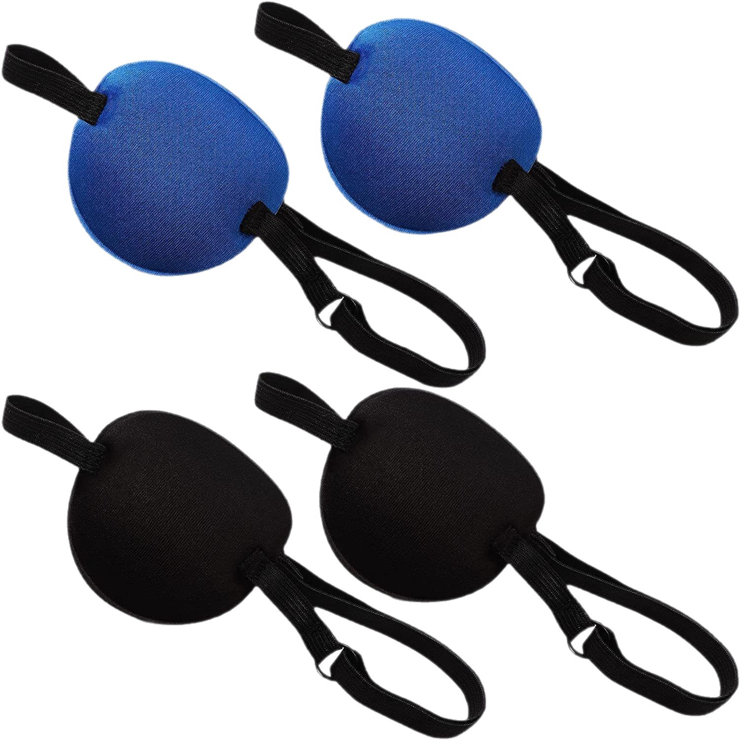 Single-Eyed Dragon pirate makeup eye mask wholesale eye patch children's groove amblyopia squint full cover multi-color single-Eye eye mask