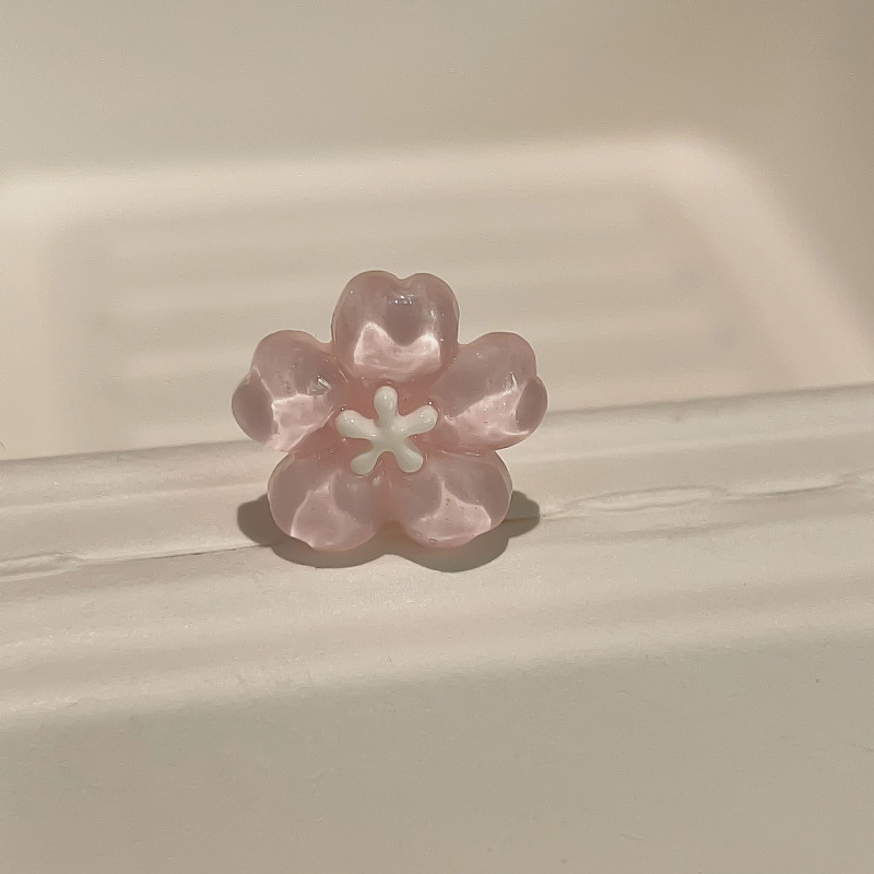 韓国ゼリーシューズフラワーイン夏の新しいニッチライト高級ジュエリーホールシューズアクセサリー diy 装飾バックル靴バックル|undefined