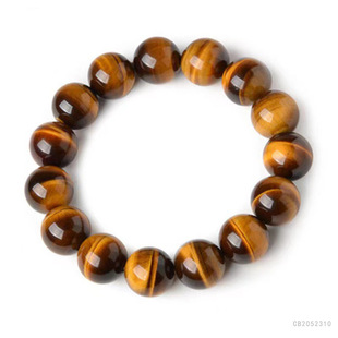 Juyu Natural Yellow Tiger Eye Stone Bracelet Tiger Clear Stone Bracelet Courage Stone Jewelry Live CB2052310
