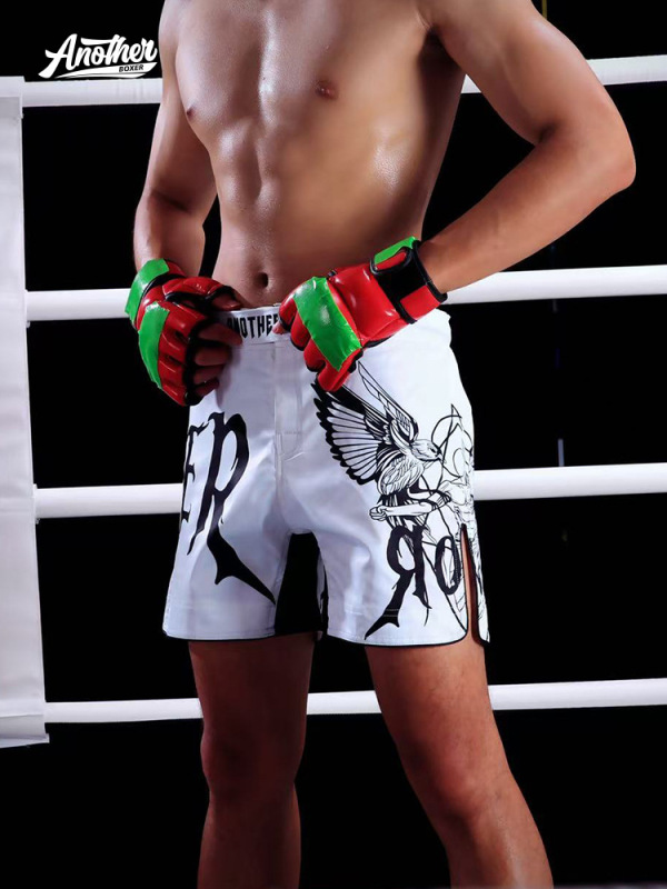 MMA格闘技 ランニング UFC総合格闘技トレーニングショーツ ブラジリアン柔術 フィットネス総合格闘技 散打|undefined