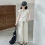 新款女孩大童夏季两件套