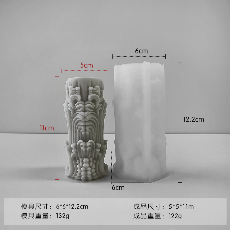 Jiahui-mei onda cilindro banano molde de molde mol