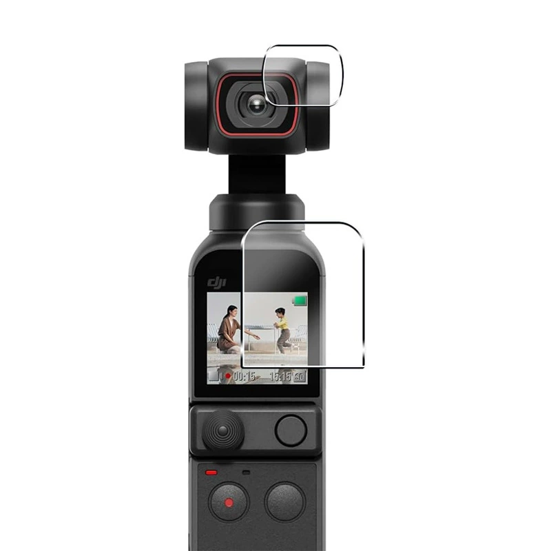 Защитная пленка от бликов для экрана и линз (DJI Pocket 3), мягкая nano HD, водостойкая