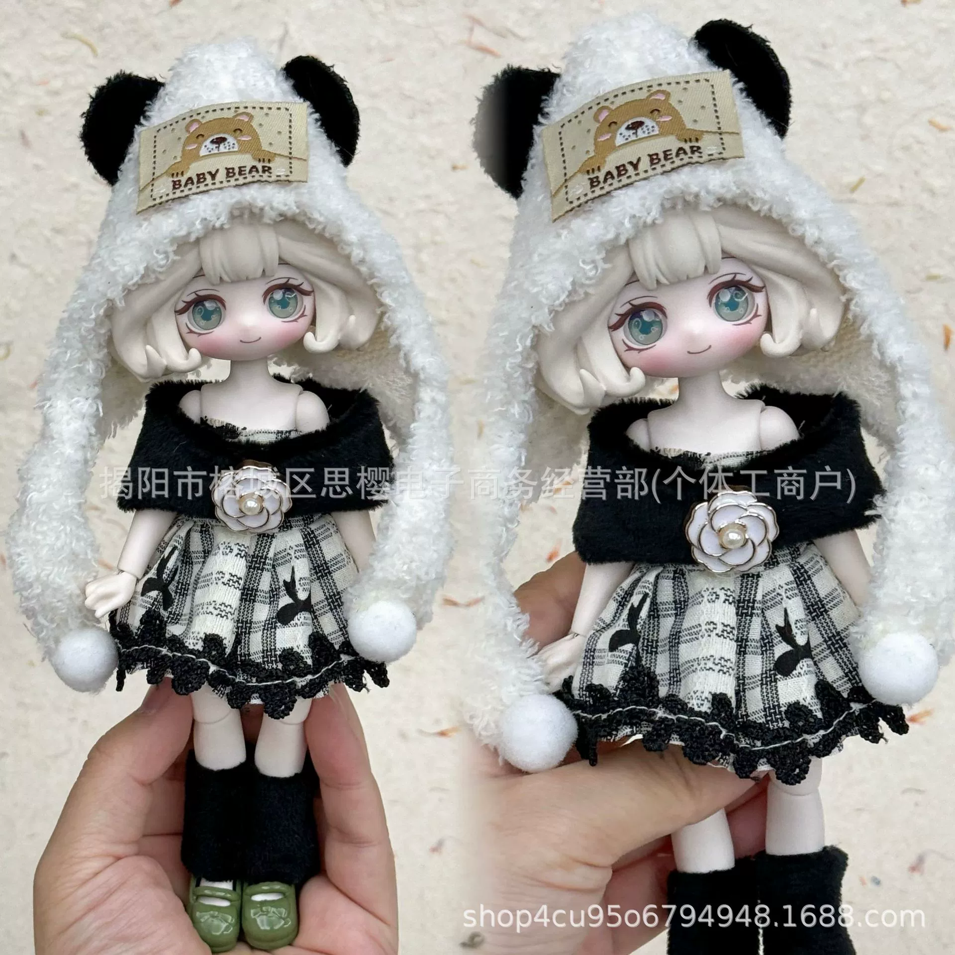 Набор одежды для куклы 8 очков bjd 12 очков ob11 11–17 см Ah Ti Bang Ni Tu Penny Beast Boy Clothes