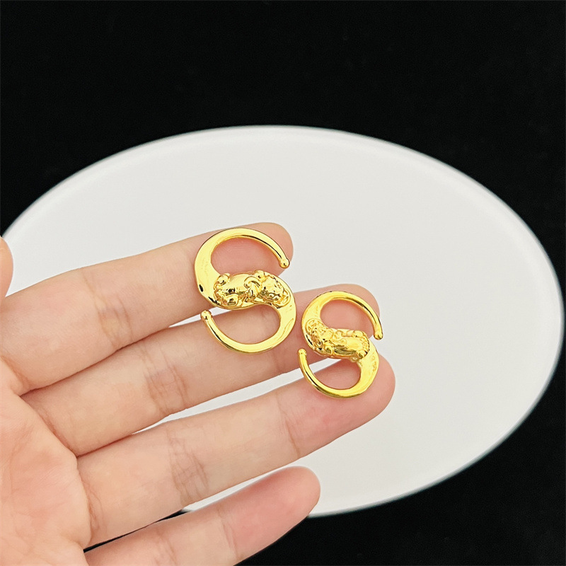 Jinyicheng jewelry gold-plated jewelry bracelet accessories women's buckle connecting buckle chain hook accessories one-piece delivery