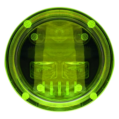 Suitable for modification of the: Motorcycle front windshield - fluorescent-green-light-sheet