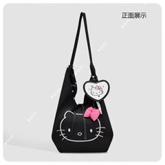 超火Hello kitty托特包包包女2025年学生单肩包大容量上课通勤包