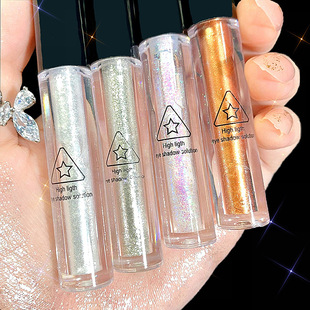 A drop of tears liquid eye shadow glitter sequins lying silkworm pearlescent brightening ultra-fine shiny crystal crystal high-gloss makeup eye shadow liquid