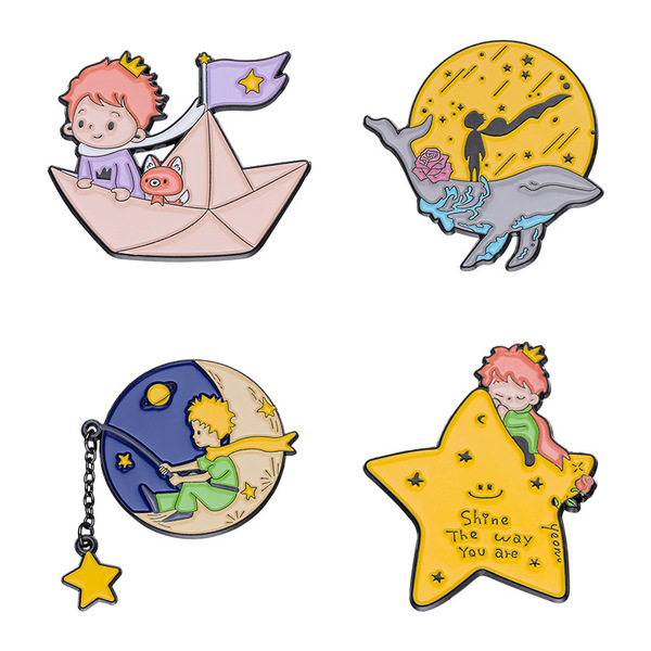 cartoon badge