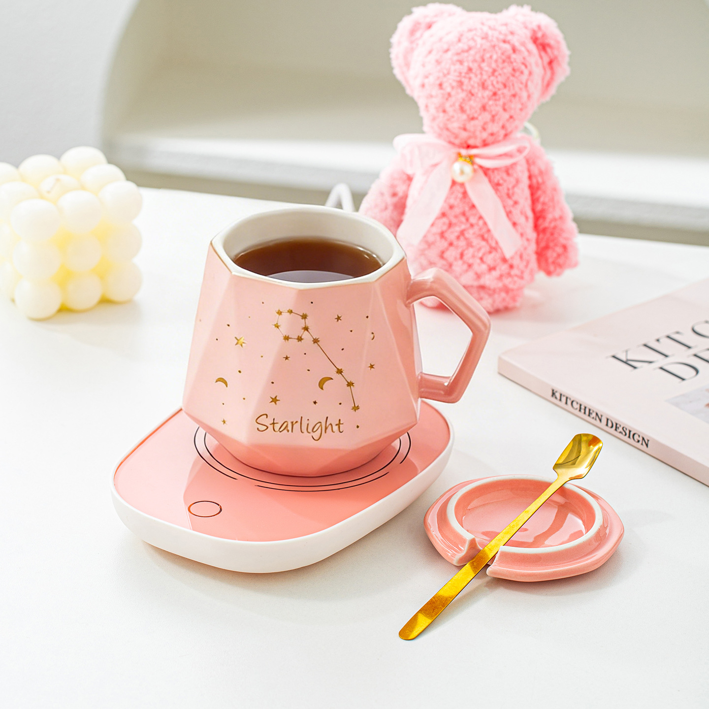 Taza de cerámica, taza de café, taza de leche, taza de agua, taza termostática, regalos prácticos, logotipo impreso image 4