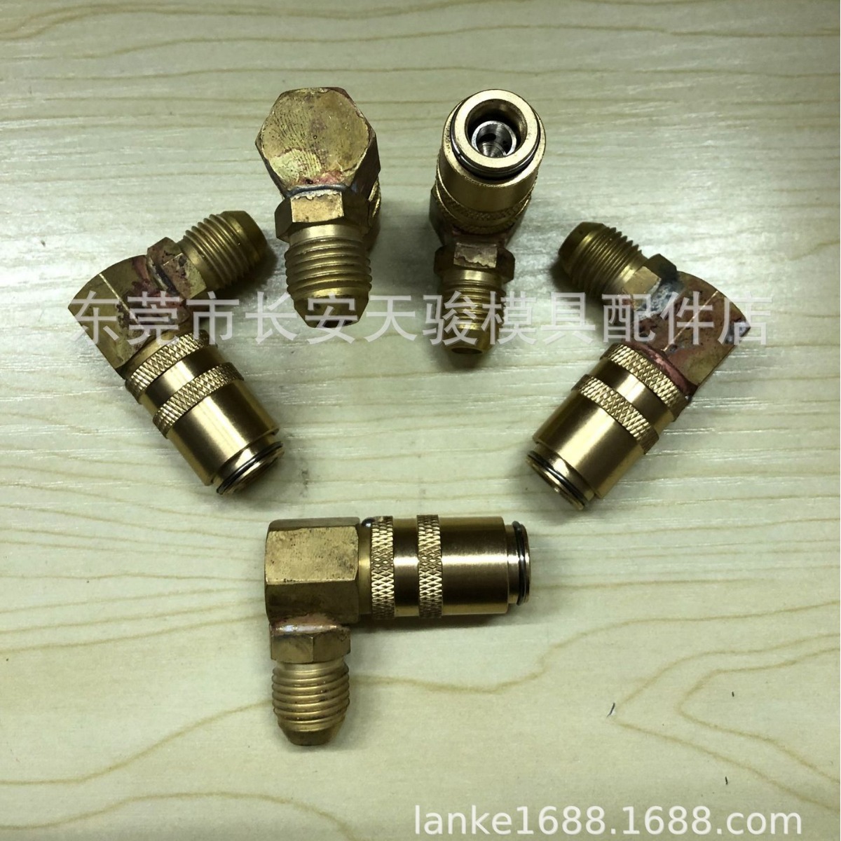 供应塑利通SLT JK201-FL2模具插管接头 油管接头 铁氟龙管接头